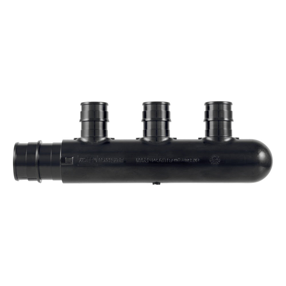 SharkBite UAMPT3CW 3/4 in. PEX-A Poly Expansion Multi-port Tee Closed with 3 1/2 in. Outlets - 3