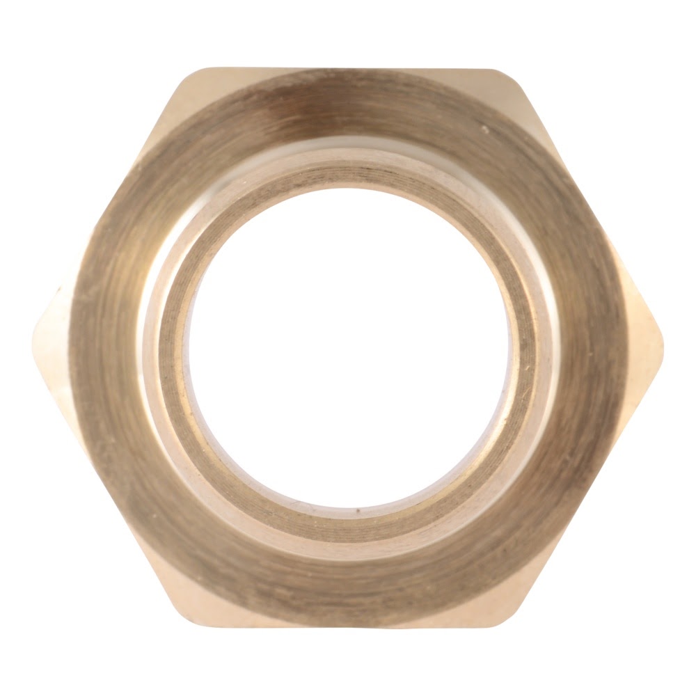 SharkBite UC092LF 3/4 in x 1/2 in Lead-Free Brass Barb Adapter with FNPT Connection - 3