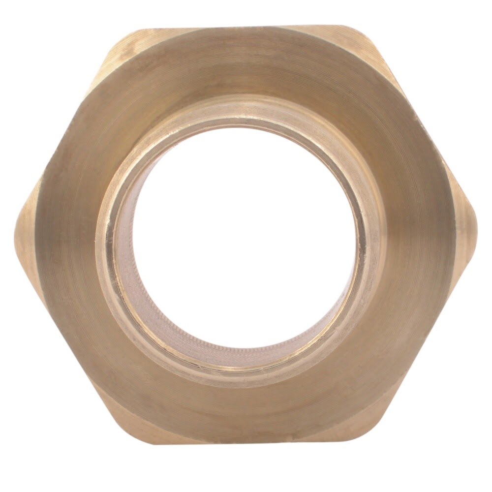 SharkBite UC140LF 1 in x 1 in Brass Barb Adapter with MNPT Thread for PEX - 2