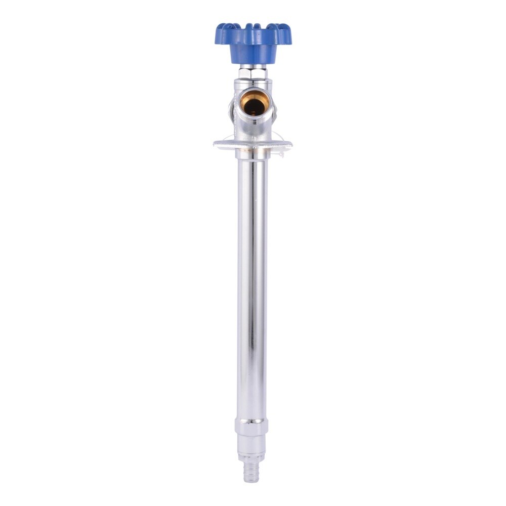 SharkBite UC24628LFZ 1/2 in PEX Crimp x 3/4 in MHT 8 in Anti-Siphon Frost-Free Sillcock - 2