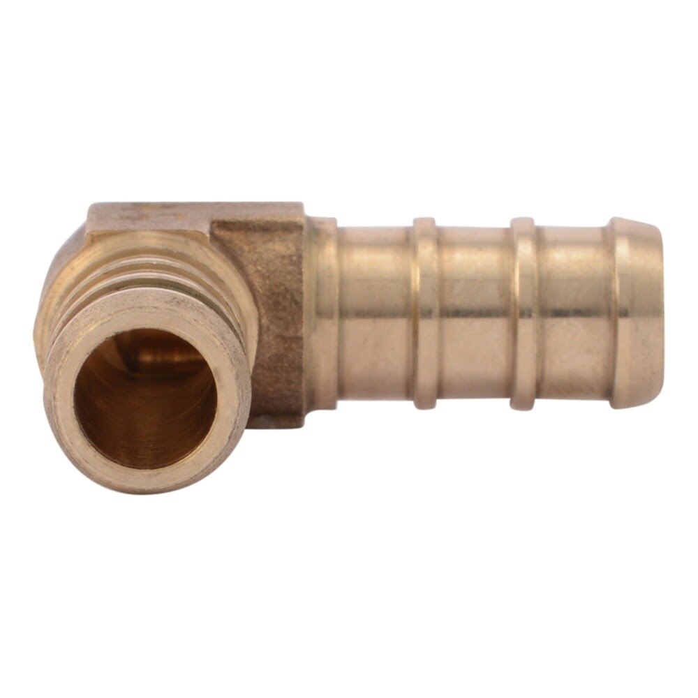 SharkBite UC246LF 3/8 in x 3/8 in Lead Free Brass Barb Elbow for PEX and PE-RT - 2
