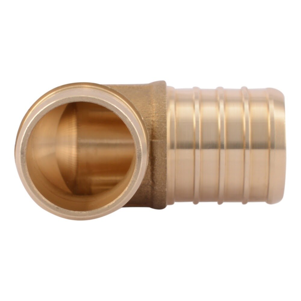 SharkBite UC260LF 1 in. x 1 in. Lead Free Brass Barb Elbow for PEX and PE-RT Pipe - 2