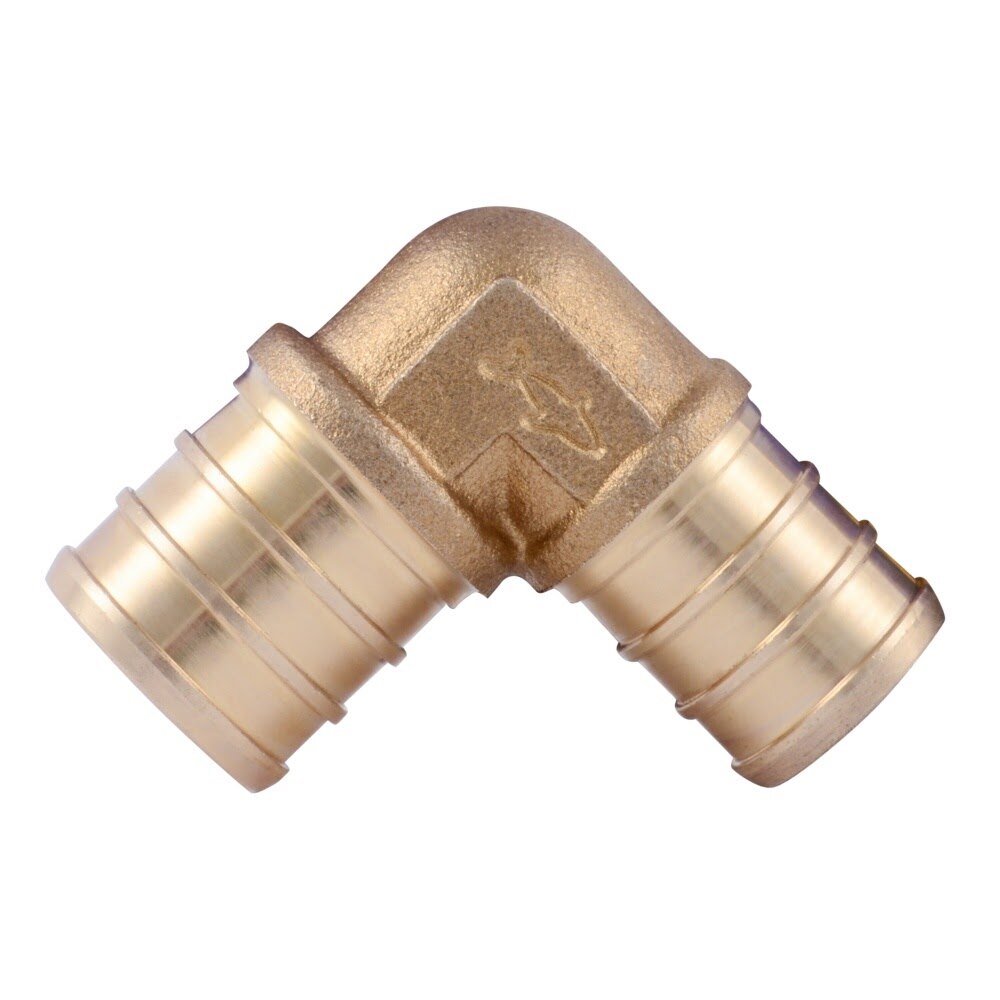 SharkBite UC273LF Brass Barb Reducing Elbow 3/4 in. x 5/8 in. for PEX Pipe - 2