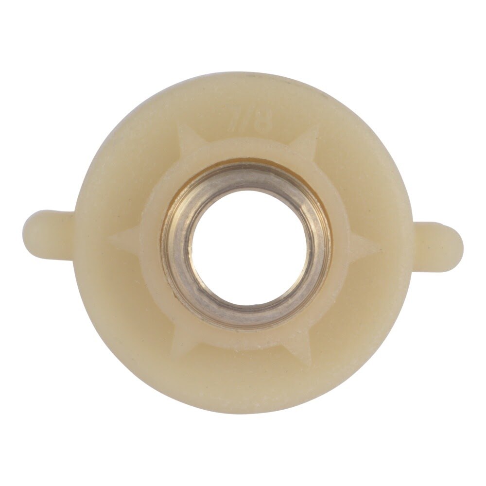 SharkBite UC528LF 1/2 in x 7/8 in Brass Barb Straight Swivel Toilet Connector for PEX - 3