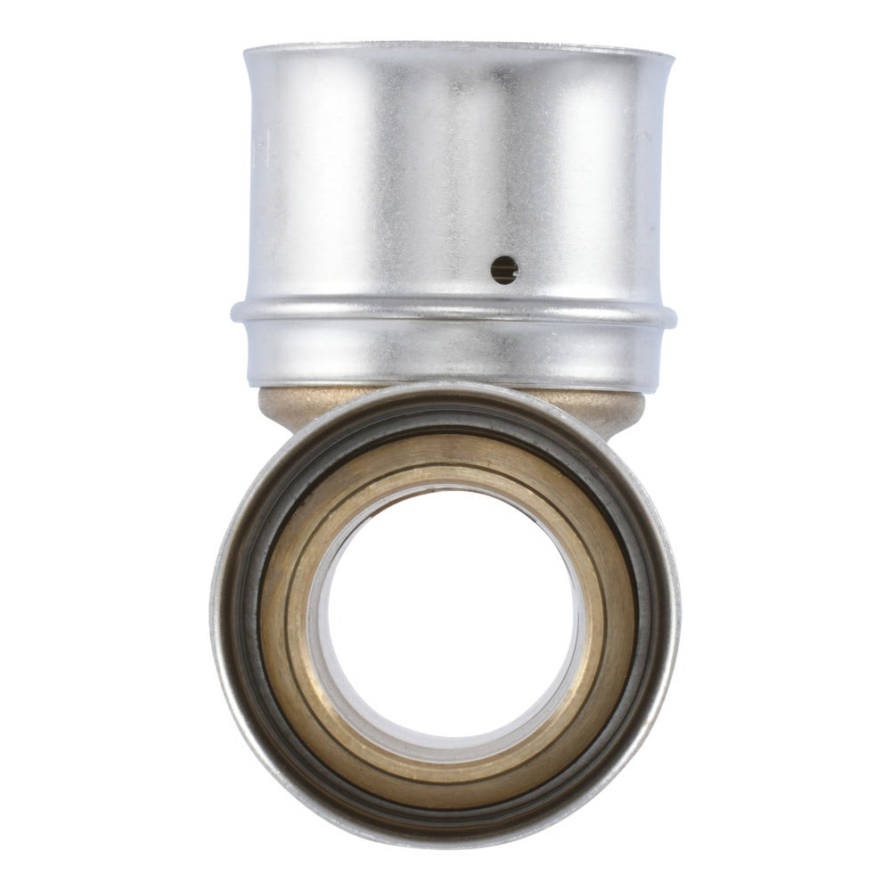 SharkBite UCP0835 1-1/4 in. x 1-1/4 in. x 1-1/4 in. Brass PEX Press Tee for PEX Pipe - 2