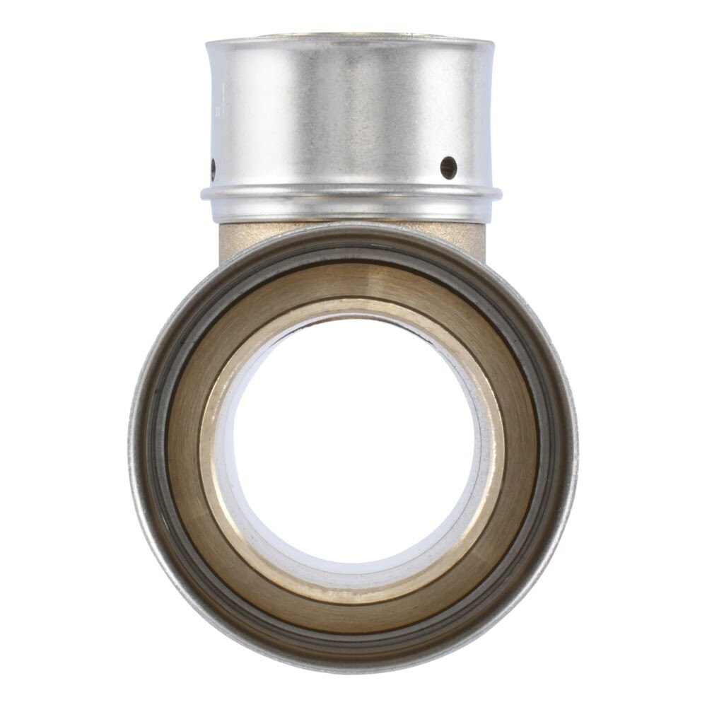 SharkBite UCP08414128 Brass PEX Press Reducing Tee 1-1/2 in x 1-1/2 in x 1 in - 2