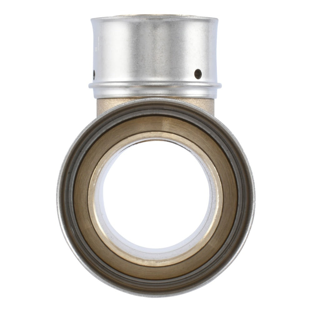 SharkBite UCP08414128 Brass PEX Press Reducing Tee 1-1/2 in x 1-1/2 in x 1 in - 2