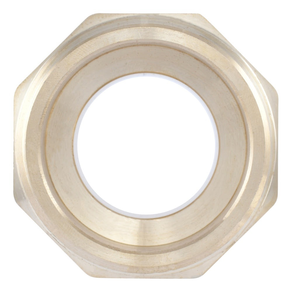 SharkBite UCP114140M 1-1/2 in. x 1-1/2 in. Brass PEX Press Male Adapter with MNPT Connection - 2