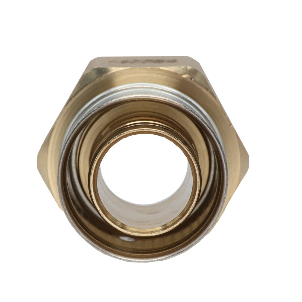 SharkBite UCP134 3/4 in. x 3/4 in. Brass PEX Press Adapter with MNPT Connection - 2