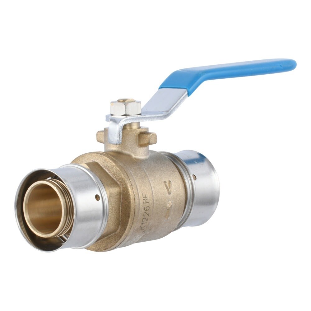 SharkBite UCP22463 1 in x 1 in Brass PEX Press Ball Valve