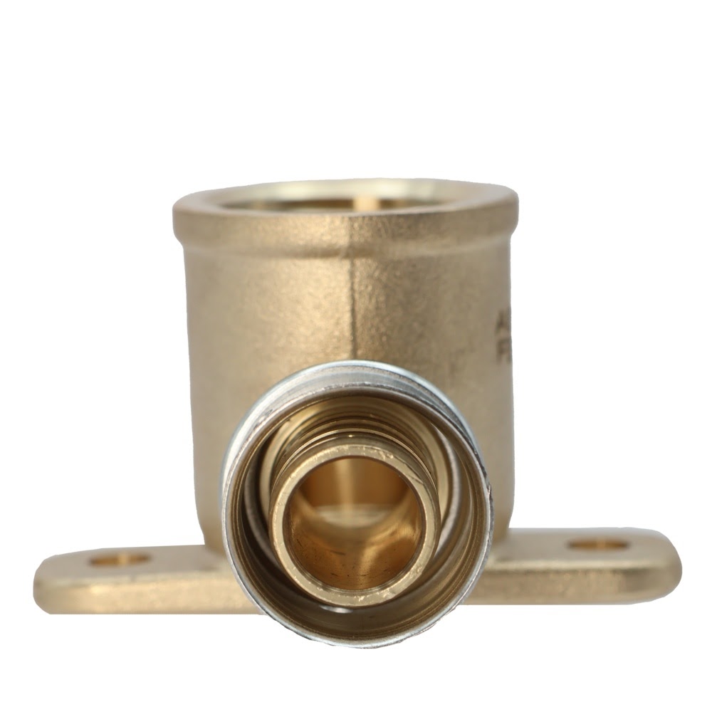 SharkBite UCP334 1/2 in x 1/2 in FNPT Brass PEX Press Female Drop Ear Elbow - 2