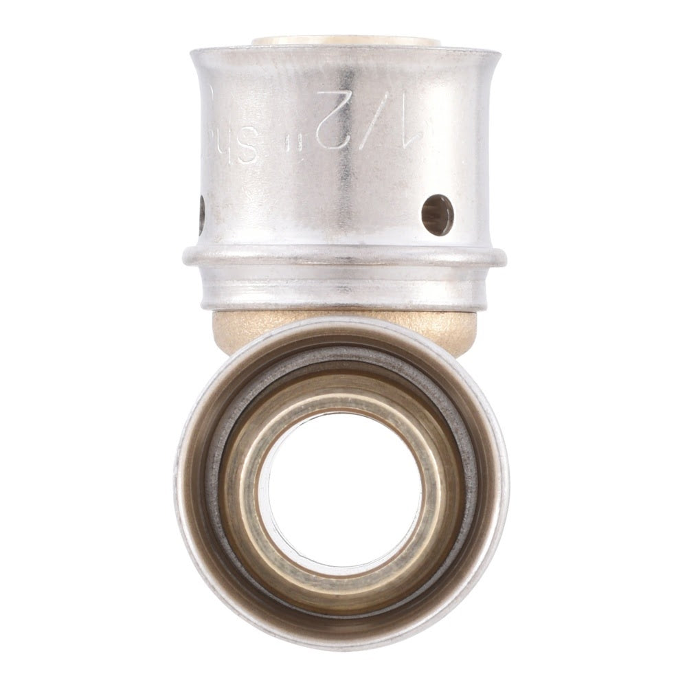 SharkBite UCP362 1/2 in x 1/2 in x 1/2 in Brass PEX Press Tee - 2