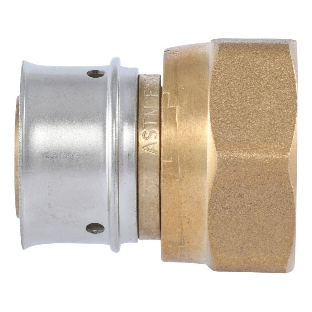 SharkBite UCP530 Brass PEX Press Swivel Adapter 3/4 in x 3/4 in NPSM - 3
