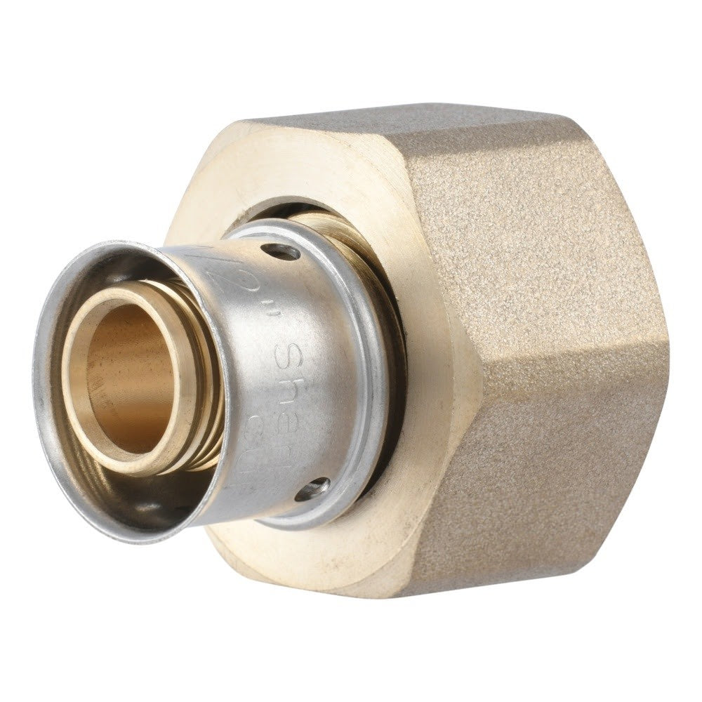 SharkBite UCP534 Brass PEX Press Swivel Adapter 1/2 in. x 3/4 in. NPSM