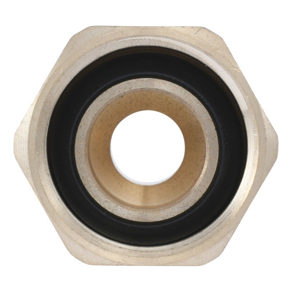 SharkBite UCP534 Brass PEX Press Swivel Adapter 1/2 in. x 3/4 in. NPSM - 2