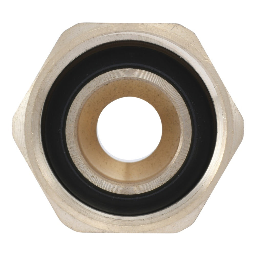 SharkBite UCP534 Brass PEX Press Swivel Adapter 1/2 in. x 3/4 in. NPSM - 2