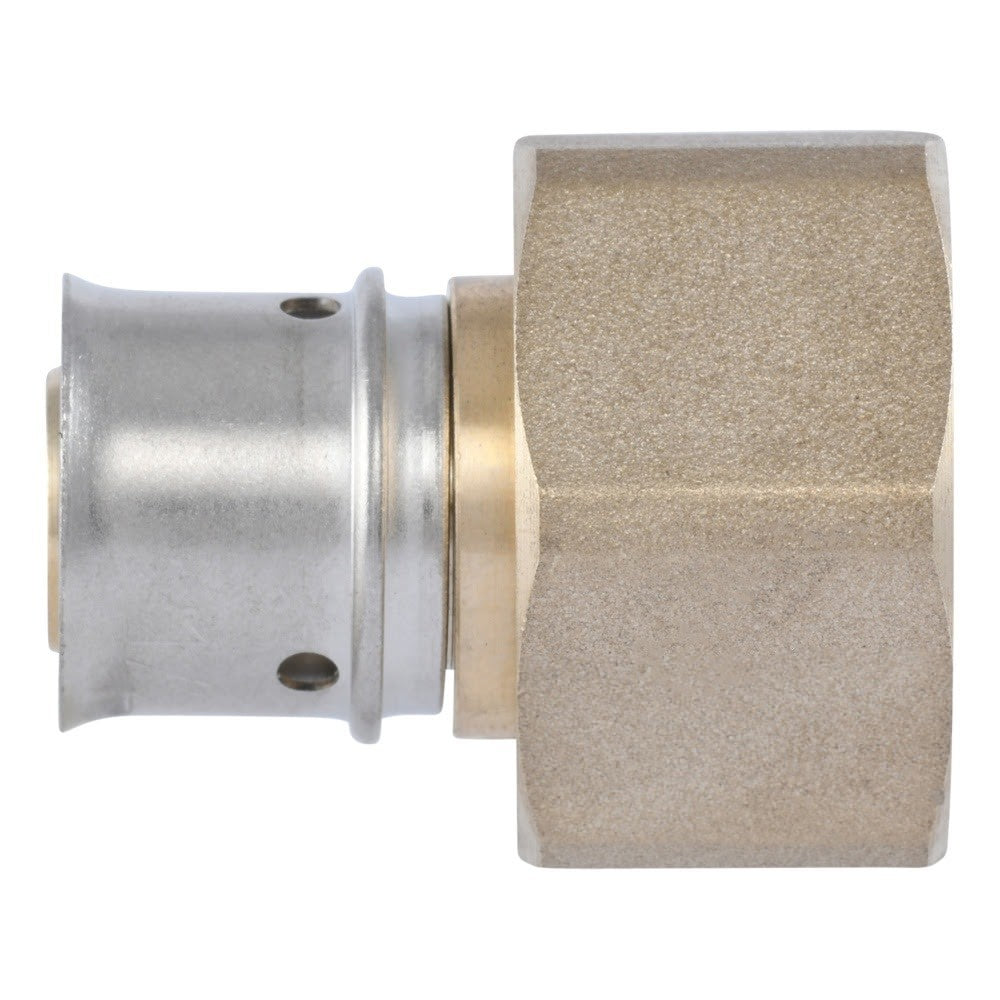SharkBite UCP534 Brass PEX Press Swivel Adapter 1/2 in. x 3/4 in. NPSM - 3