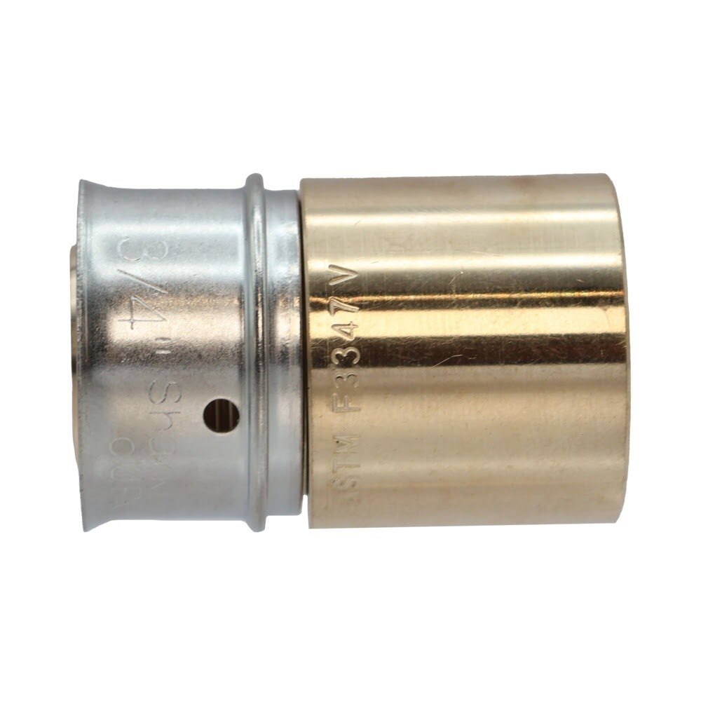 SharkBite UCP606 3/4 in x 3/4 in Brass PEX Press Female Sweat Adapter - 3