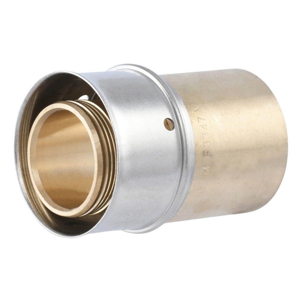SharkBite UCP609 1 in. x 1 in. Brass PEX Press Male Sweat Adapter