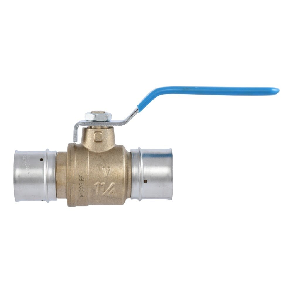 SharkBite UCPBV35 1-1/4 in x 1-1/4 in Brass PEX Press Ball Valve - 3