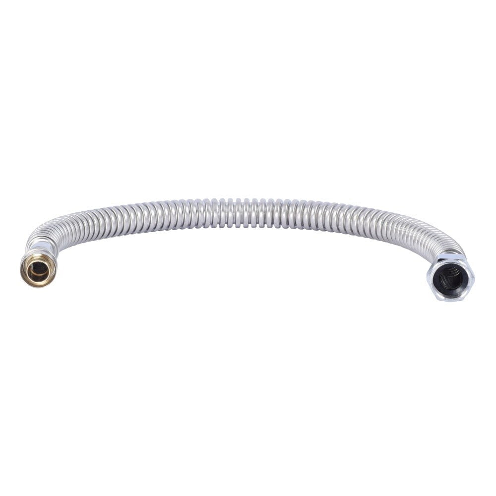 SharkBite UCPSS3088FX18 3/4 in FIP x 3/4 in PEX Press x 18 in Corrugated Water Heater Connector - 2