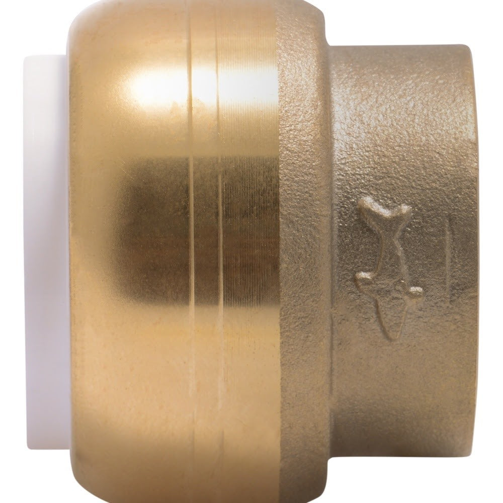 SharkBite UIP514A 1/2 in. Push-to-Connect PVC Cap for PVC Water Pipe - 2