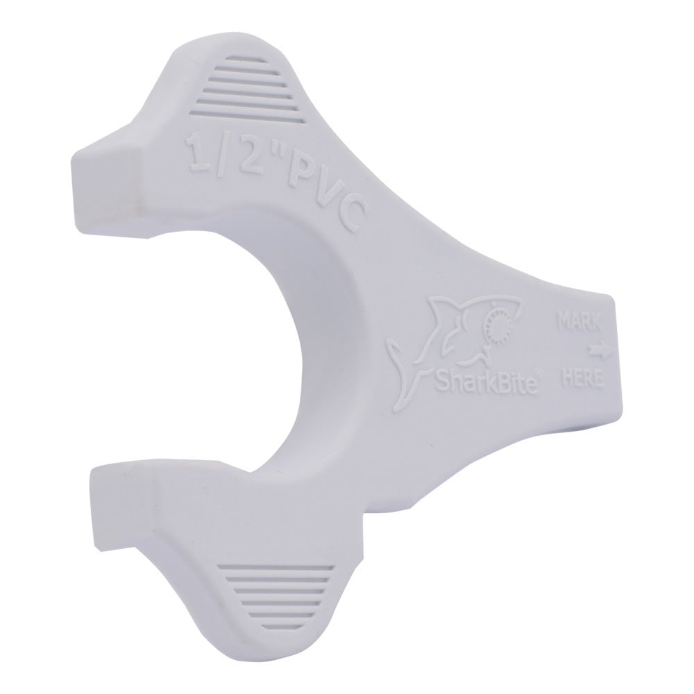 SharkBite UIP710A 1/2 in. PVC Disconnect Clip and Depth Gauge for PVC Push-to-Connect Fittings