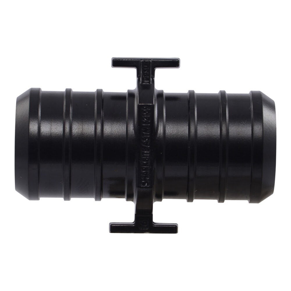 SharkBite UP016 3/4 in. x 3/4 in. Poly Barb Coupling for PEX and PE-RT Pipe - 2