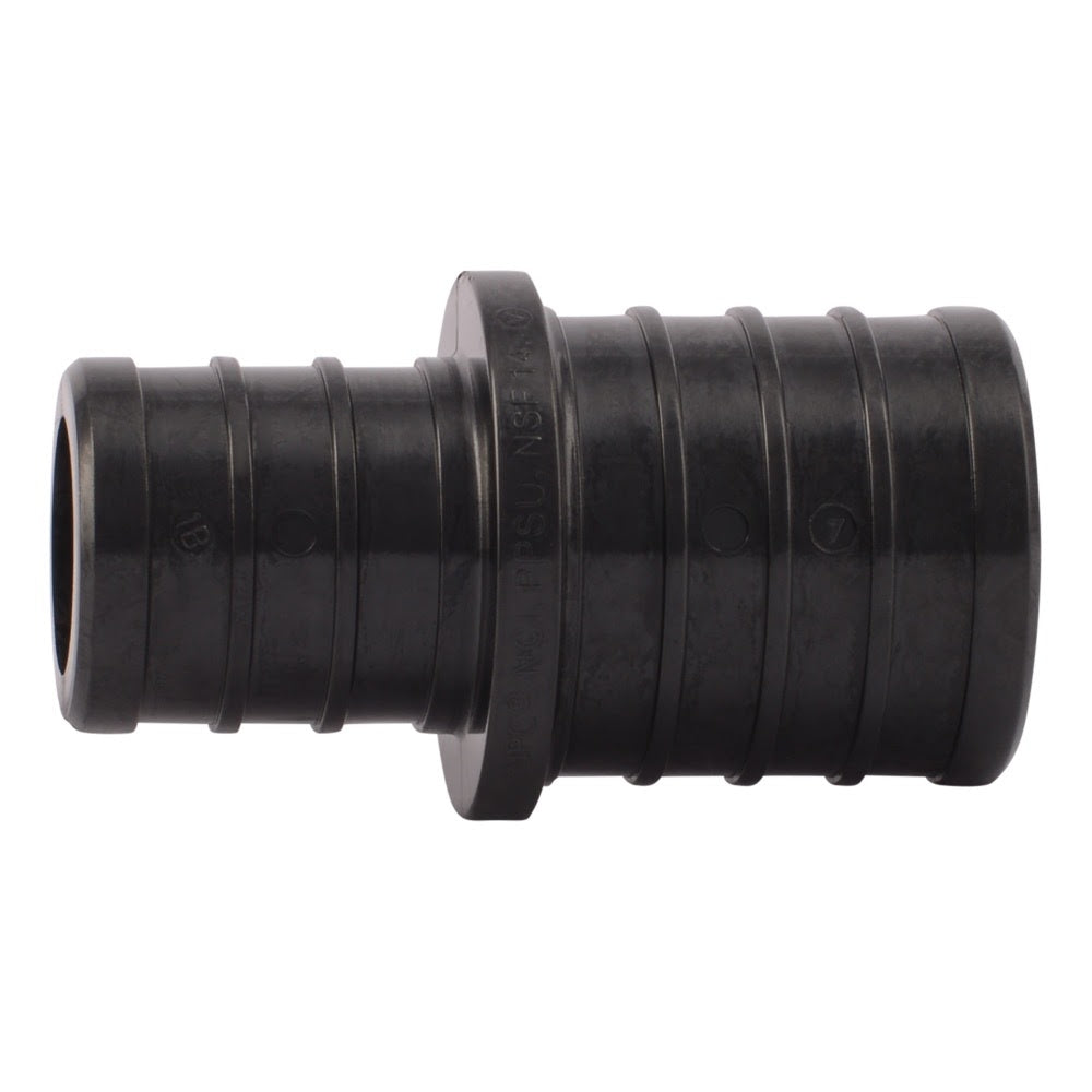 SharkBite UP060 1 in. x 3/4 in. Poly Barb Reducing Coupling for PEX Pipe - 2