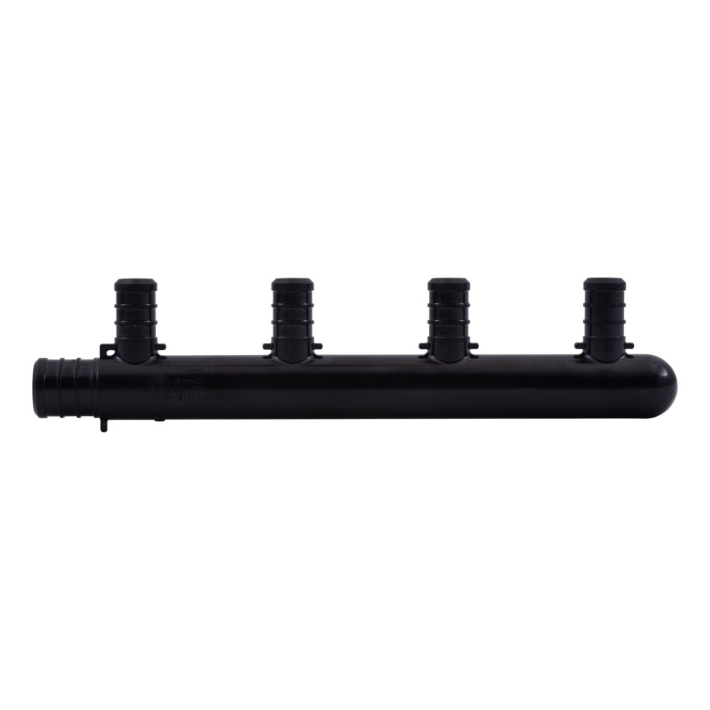 SharkBite UPMPT4C Poly Barb 4-Port Closed Tee 3/4 in. Inlet x 1/2 in. Outlet - 2