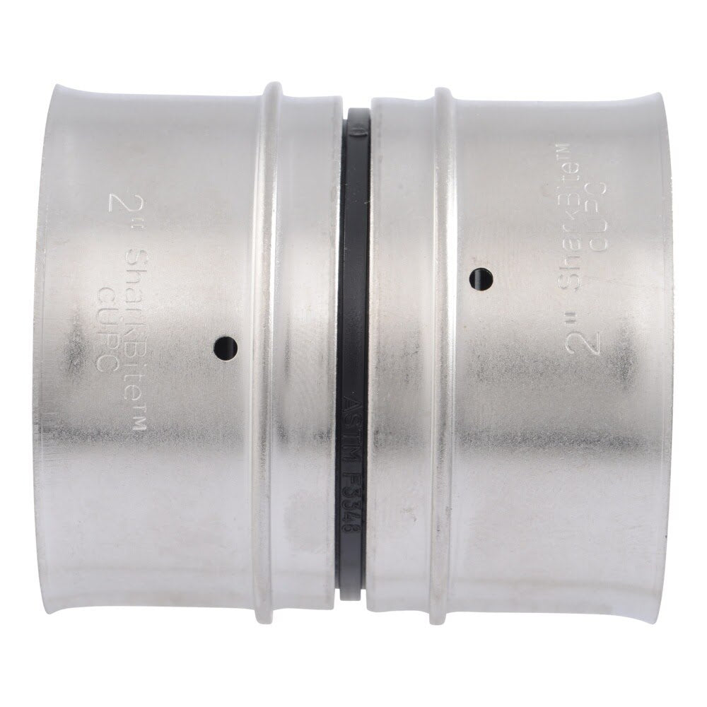SharkBite UPP0154 2 in. x 2 in. Poly PEX Press Coupling - 3
