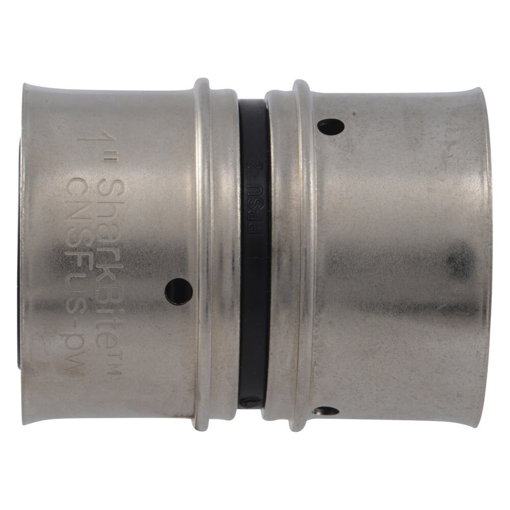 SharkBite UPP020 1 in. x 1 in. Poly PEX Press Coupling - 3