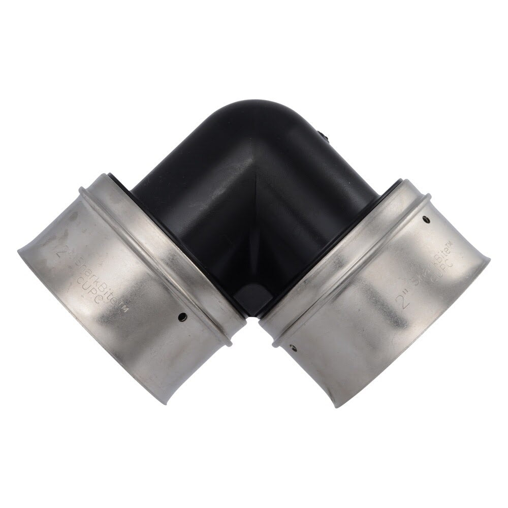 SharkBite UPP0254 2 in. x 2 in. Poly PEX Press Elbow - 3