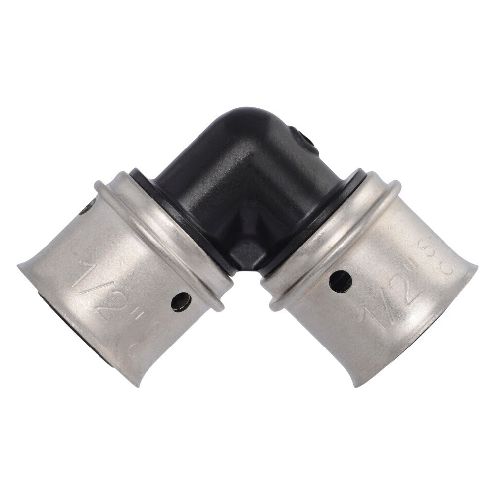 SharkBite UPP248 1/2 in. x 1/2 in. Poly PEX Press Elbow - 3