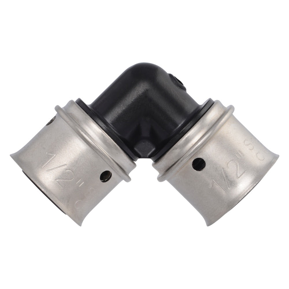 SharkBite UPP248 1/2 in. x 1/2 in. Poly PEX Press Elbow - 3