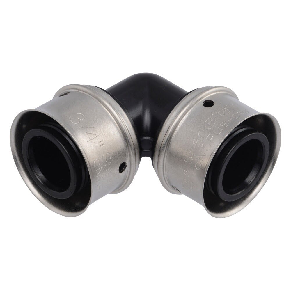 SharkBite UPP256 3/4 in. x 3/4 in. Poly PEX Press Elbow Fitting