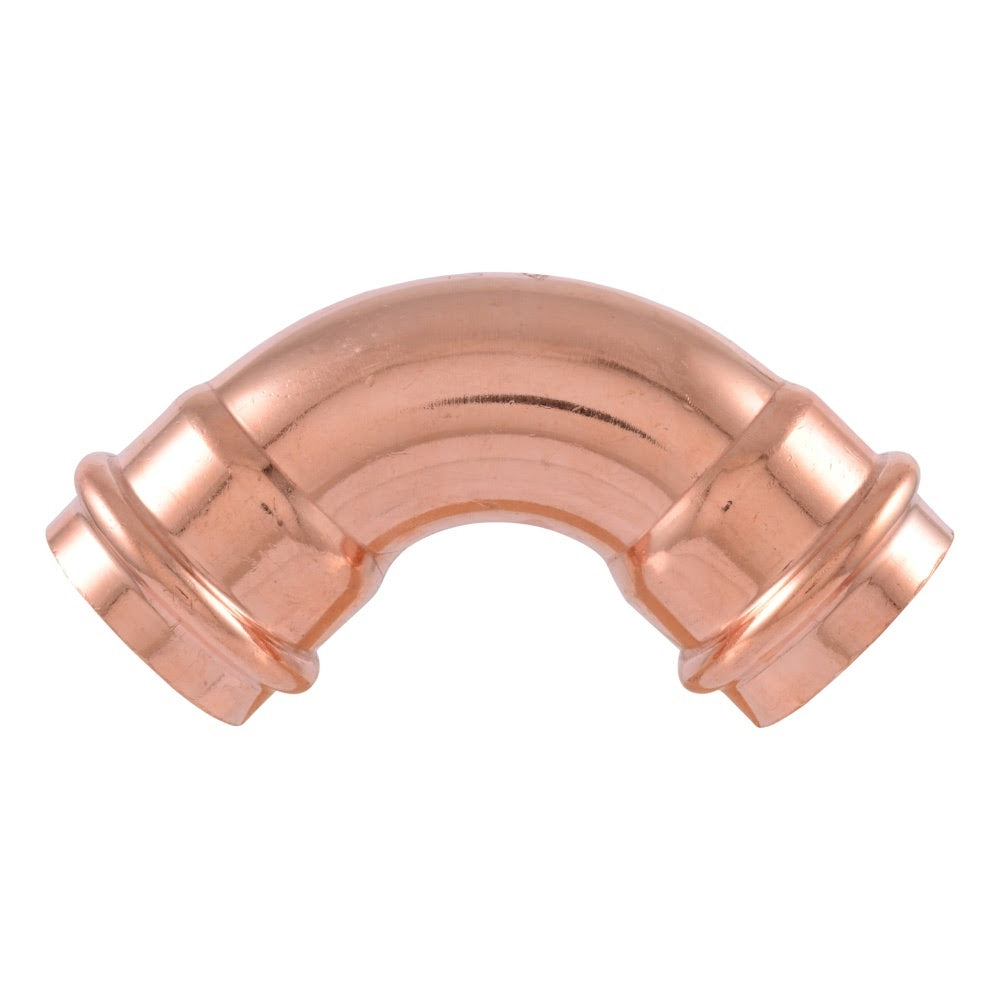 SharkBite UPR0241X2 1-1/2 in Copper Press 90 Degree Short Radius Elbow Fitting (2 Pack) - 3