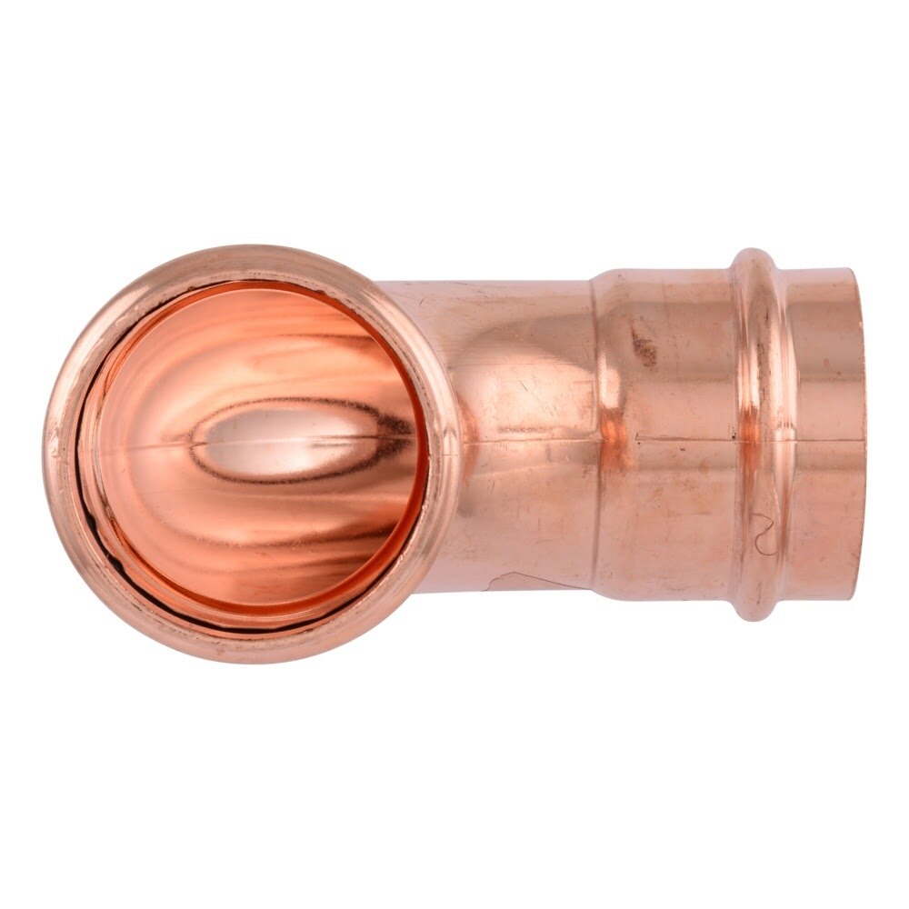 SharkBite UPR0254X2 2 in Copper Press 90 Degree Short Radius Elbow (2 Pack) - 2