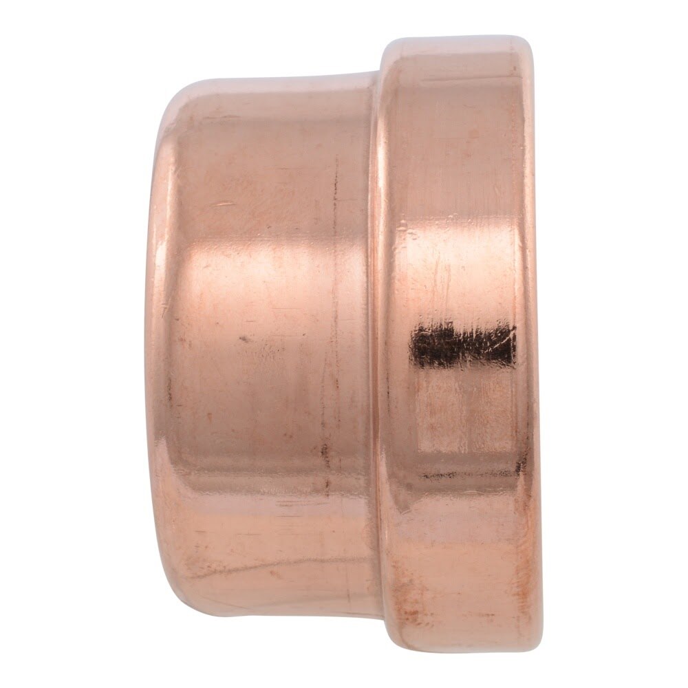 SharkBite UPR0467 2-1/2 in Large Copper Press Cap for Copper Pipe (1 Bag) - 3