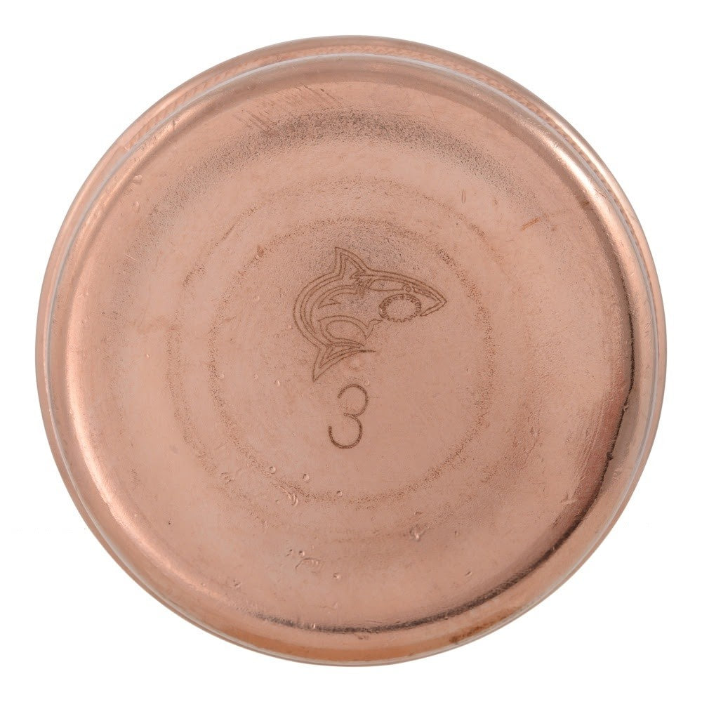 SharkBite UPR0479 3 in Large Diameter Copper Press Cap for Sealing Copper Pipe Ends (1 Bag) - 2