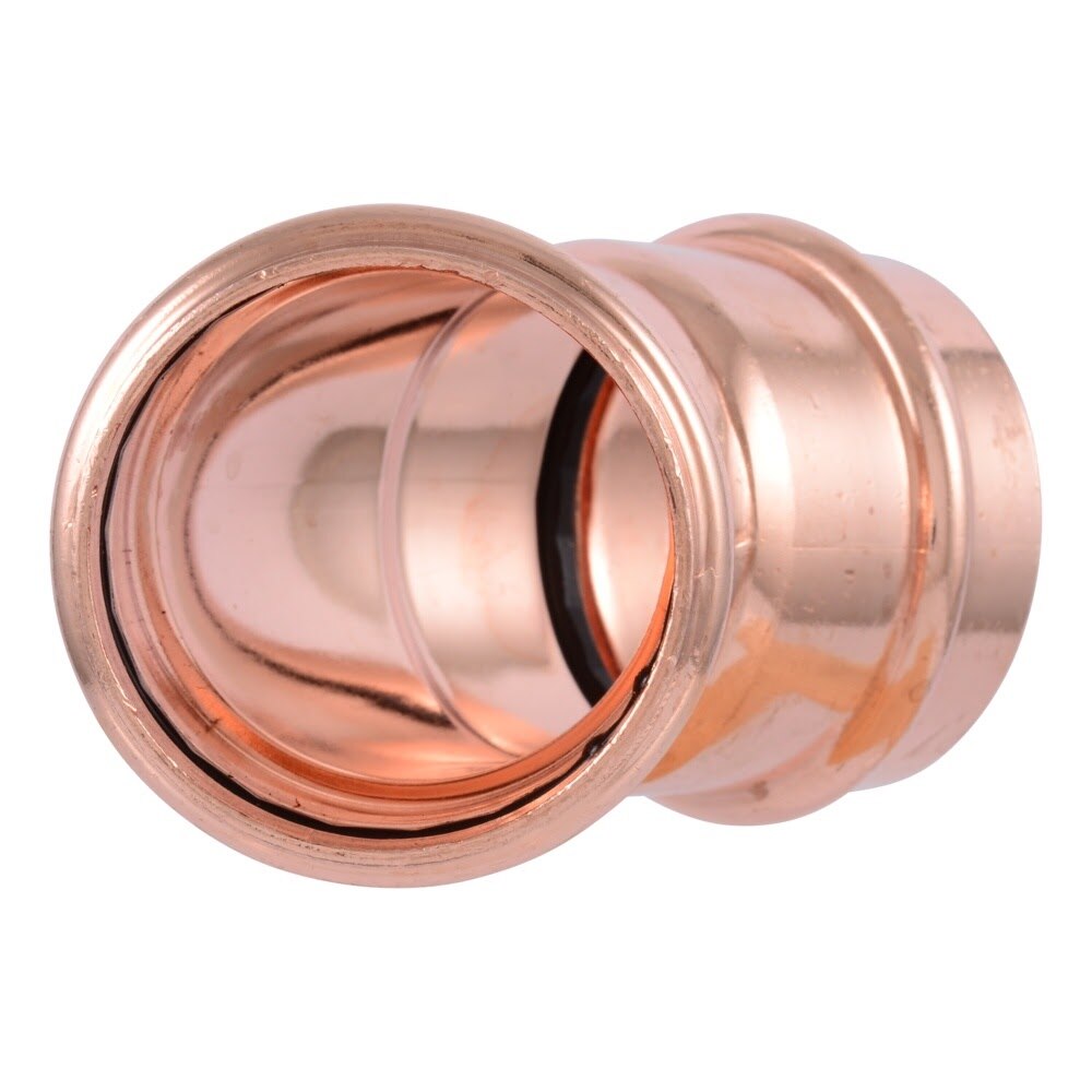SharkBite UPR0554X2 2 in. Copper Press 45 Degree Elbow (2 Pack) - 2