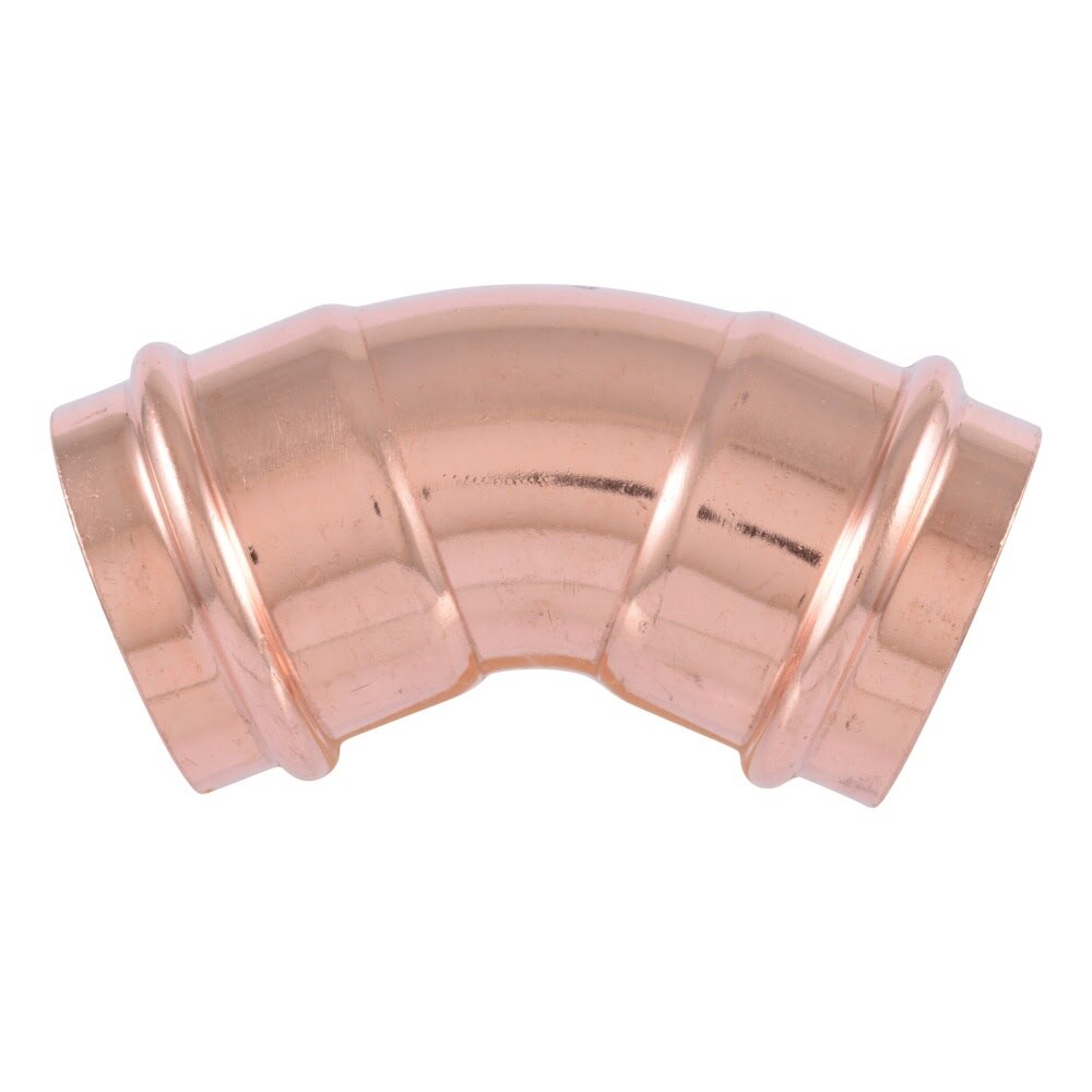 SharkBite UPR0554X2 2 in. Copper Press 45 Degree Elbow (2 Pack) - 3