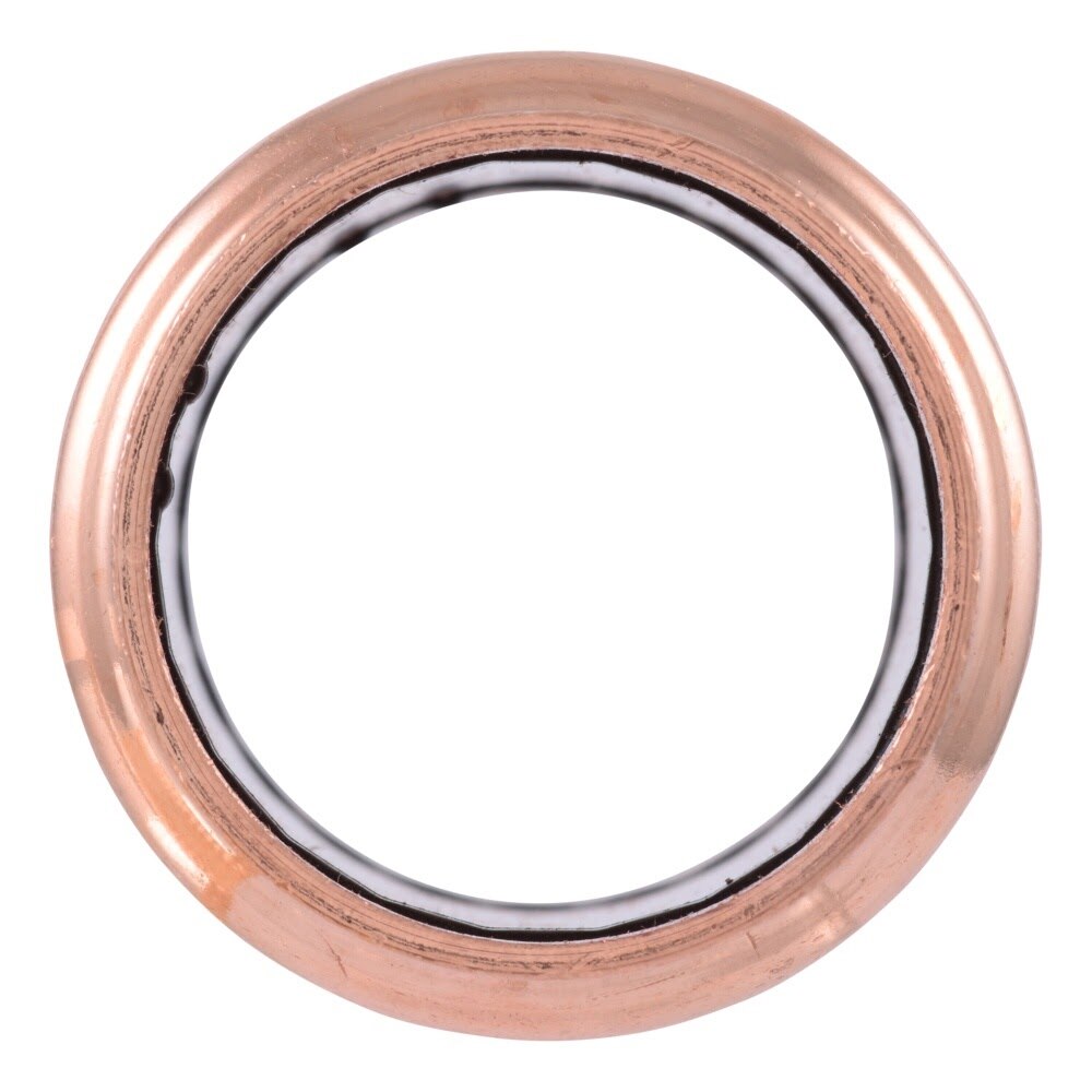 SharkBite UPR0641X2 1-1/2 in. Copper Press Repair Coupling with EPDM Seal (2 Pack) - 2