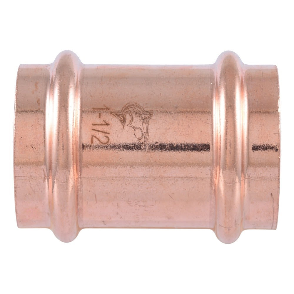 SharkBite UPR0641X2 1-1/2 in. Copper Press Repair Coupling with EPDM Seal (2 Pack) - 3