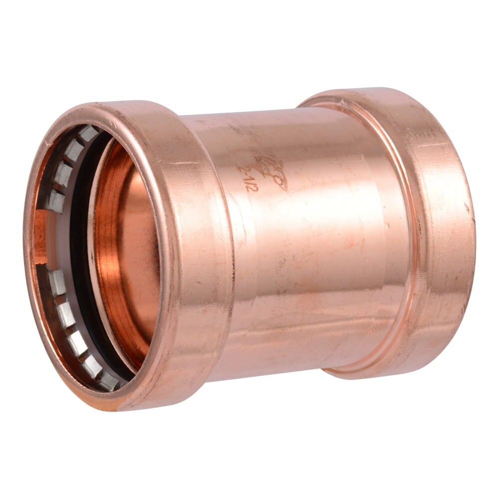 SharkBite UPR0667 2-1/2 in. Large Diameter Copper Press Repair Coupling