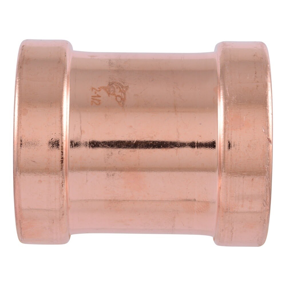 SharkBite UPR0667 2-1/2 in. Large Diameter Copper Press Repair Coupling - 3
