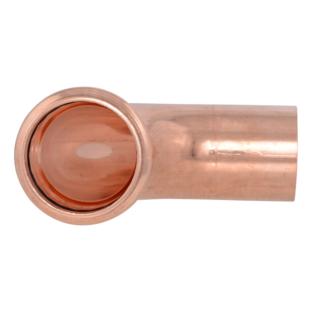 SharkBite UPR0941X2 1-1/2 in Copper Press x Fitting 90 Degree Short Radius Street Elbow (2 Pack) - 2