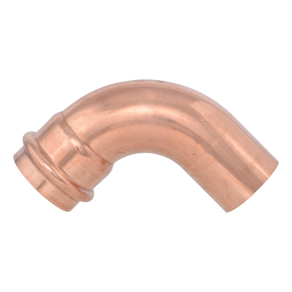 SharkBite UPR0941X2 1-1/2 in Copper Press x Fitting 90 Degree Short Radius Street Elbow (2 Pack) - 3