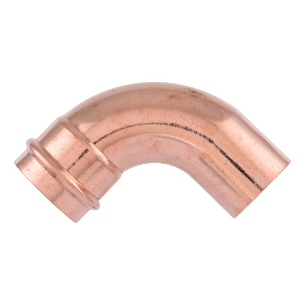 SharkBite UPR0954X2 2 in. Copper Press Fitting 90 Degree Short Radius Street Elbow (2 Pack) - 3