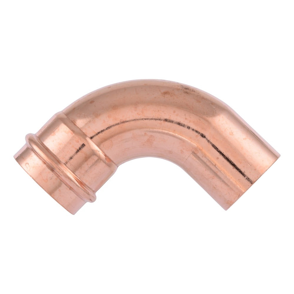 SharkBite UPR0954X2 2 in. Copper Press Fitting 90 Degree Short Radius Street Elbow (2 Pack) - 3